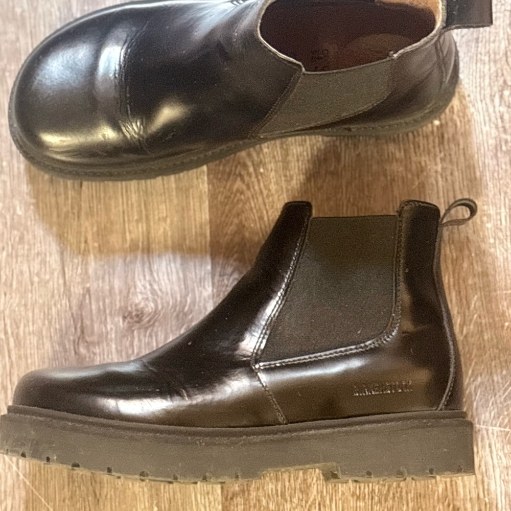 Women’s Black Birkenstock Boots - Rugged Slip-On Style